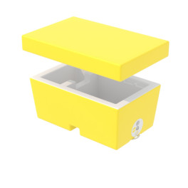 Нуклеус на 4 рамки, комплект 10 (желтый)
